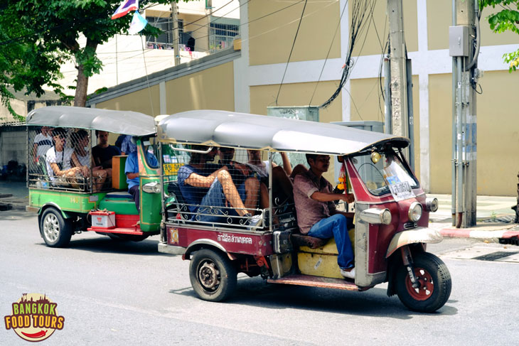 Tuk Tuk ride in Bangkok