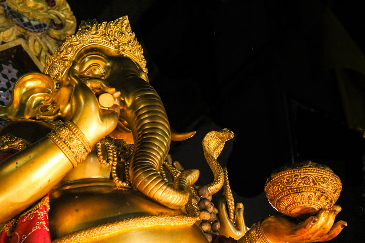 Shrine of Ganesh, Ratchada, Bangkok, Thailand