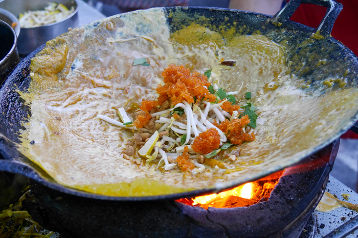 Vietnamese crepe, street food in Bangkok | Things to do in Bangkok | Bangkok Food Tours