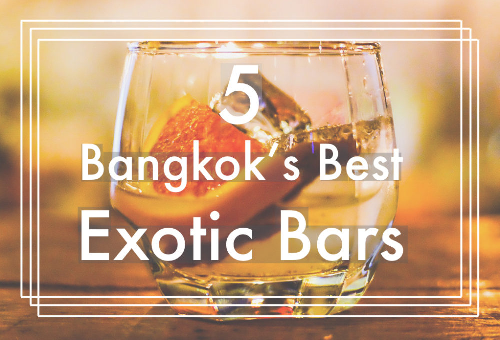 Horizontal poster | Exotic Bars in Bangkok | Bangkok Food Tours