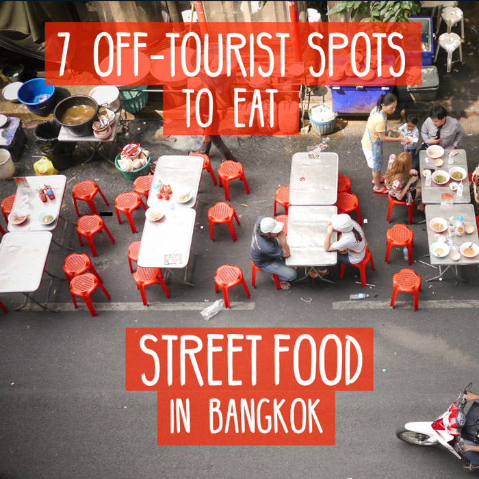 Square poster | Street Food in Bangkok | Bangkok Food Tours