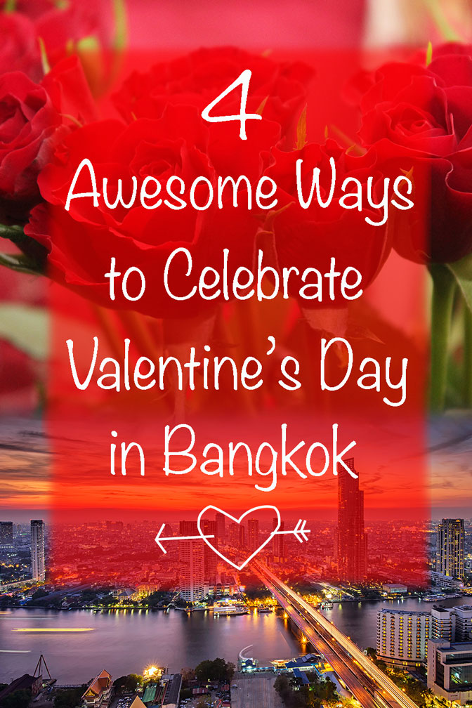 Vertical poster | Valentine's Day in Bangkok | Bangkok Food Tours