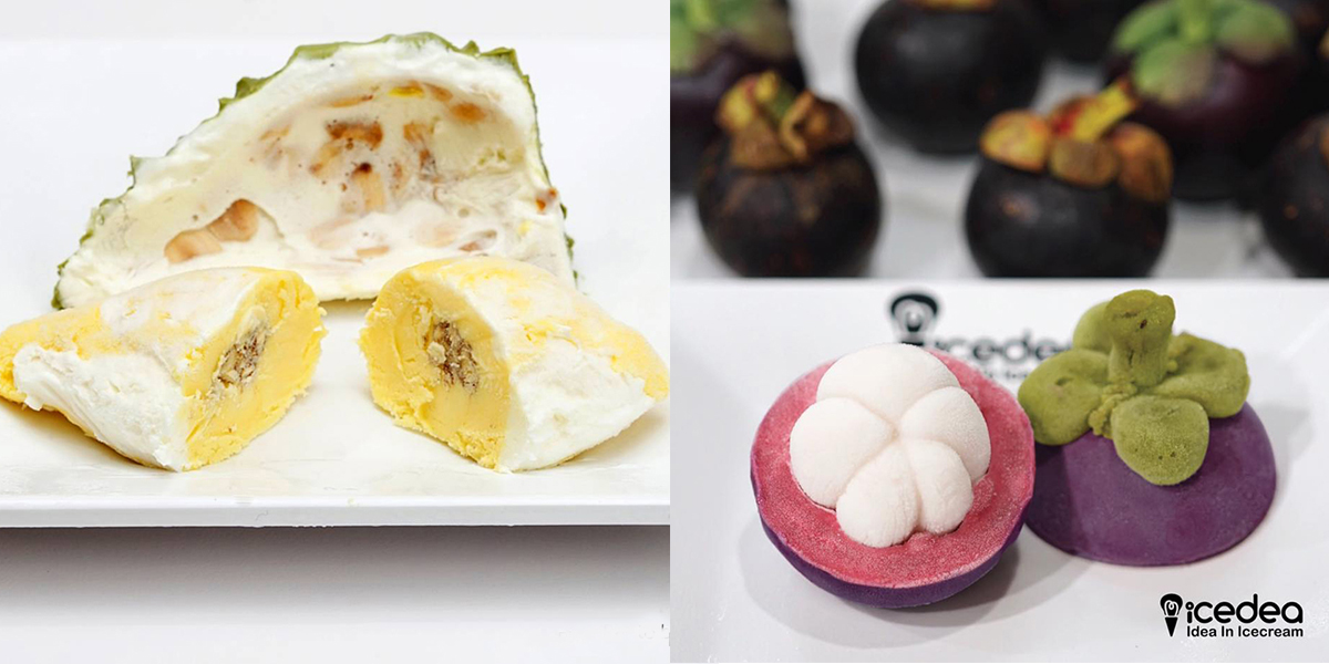 IceDEA_fruit look ice cream | Instagramable cafes in Bangkok | Bangkok Food Tours